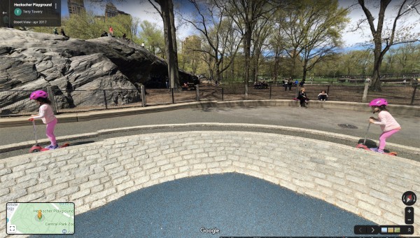 Paradosso Spaziotempo, Central Park, NY